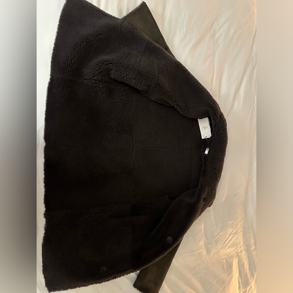 HiSO Cappuccino Reversible Shearling Coat